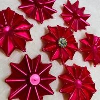 ราคา ลูกปัดดอกไม้ ดอกร่ม ขนาด 43mm อุปกรณ์เสริมงานฝีมือ งาน DIY ใช้สำหรับการตกแต่งชิ้นงาน ทำเหรียญโปรยทาน (26868384614)