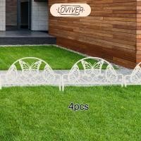 ราคา LOVIVER 4x ตกแต่งรั้วสวน Picket รั้วงานแต่งงาน Prop รั้วชายแดนสัตว์เลี้ยงรั้วสัตว์รั้วสําหรับสุนัข Porch ความเป็นส่วนตัวร้านอาหาร (43650697319)