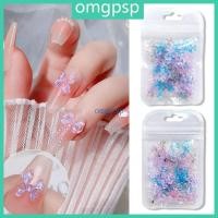 ราคา OMG 3D Decors เล็บ Charms Bows เล็บเรซิ่น Sparking เล็บอัญมณีจี้ตกแต่งผสมเล็บ Rhinestones Diamo (54402782815)