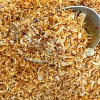 ราคา หอมเจียวทอดกรอบ หอมเจียวกรอบ กระเทียม หอมเจียวทอด อบรีดน้ำมัน กระเทียมแผ่น (44475436895)