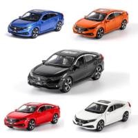 ราคา โมเดลรถ Honda Civic 1:32 สินค้าใหม่ โมเดลรถเหล็ก (2504180017)