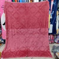 ราคา ผ้าห่มนาโน สีพื้นปั๊มลาย(รุ่นหนา)ขนาด 6 ฟุต175 * 200งานเย็บกรอบ (27325278553)