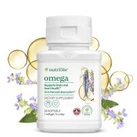 ราคา Nutrilite Omega Triple บำรุงหัวใจสมอง น้ำมันปลาโอเมก้า 3 เข้มข้น | Nutrilite (26779023772)