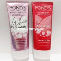 ราคา POND'S 90 กรัม Bright Miracle Whip Collagen วิปโฟม พอนด์ส Age miracle Ultimate Youth โฟมล้างหน้า ลดริ้วรอย Ponds (9812428322)