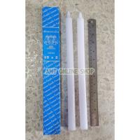 ราคา เทียนคู่ เทียนขาว 15x2 เทียนไข เทียน ตราเอราวัณ เทียนเอราวัณ สีขาว (1 คู่) (13894658601)