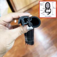 ราคา ยางขอบประตู(กระดูกงูนวมหนา) ยางติดตั้งขอบตัวถัง #ราคาต่อ1เมตร# ยางกระดูกงูขอบประตูนวมหนา #008 (3991796534)