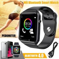 ราคา สีดำ นาฬิกาข้อมืออัจฉริยะ 2016 Smart Watch A1 W8 With Sim Card Camera Bluetooth Smartwatch ios android (2365716350)