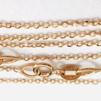 ราคา Princely สร้อยคอทองเคแท้ 9K (ITALY 375) Pink Gold รุ่น Sweet Chain (6517083103)