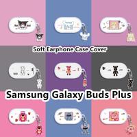 ราคา สําหรับ Samsung Galaxy Buds Plus กรณีการ์ตูนหมีสตรอเบอร์รี่โปร่งใสสําหรับ Samsung Galaxy Buds Plus ปลอกหูฟังฝาครอบป้องกัน (48504742402)
