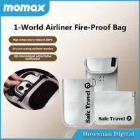 ราคา MOMAX Safety สารหน่วงไฟกันน้ํา MoistureProof File Bag Airliner Fire-Proof Bag กระเป๋าป้องกันการระเบิด (28838792781)