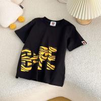 ราคา DEFECT ( TOP2427) เสื้อยืดเด็กชาย-ผ้าฝ้าย-bape bathing ape star-สีดํา (57103949225)