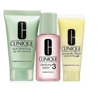 ราคา Clinique Dramatically Moisturizing Lotion 15 ml. Travel Set #3 (439045619)