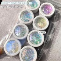 ราคา c-Rชุดตก แต่งเล็บกลิตเตอร์สีแดงระยิบระยับยาทาเล็บขนาดใหญ่ผงโกลล์ก๊อบลินดรีมมี่ดรีมมี่คอลเลคชั่น 8 สี (25181152120)