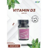 ราคา HOF Vitamin D3 (600 IU)/ฮอฟ วิตามิน ดี3 (40851216795)