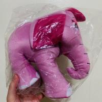 ราคา ตุ๊กตา ชบาแก้ว ก้านกล้วย ช้าง สีชมพู ขนาด 10” (20642207998)