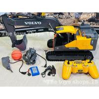 ราคา รถตักบังคับ แถมหัวสามหัว รถแม็คโครบังคับ Volvo 3หัว 3in1 บุ้งกี๋เป็นเหล็ก ตัวเจาะเป็นเหล็ก พร้อมเล่น ส่งจากกรุงเทพ (29622628683)