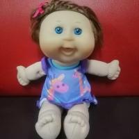 ราคา ตุ๊กตากะหล่ำแก้มหอม ตากระพริบใส่ขนตา ผมเจาะ พร้อมชุด ( อาบน้ำทำความสะอาดแล้ว) 13" ขาย 130.- (3735200144)