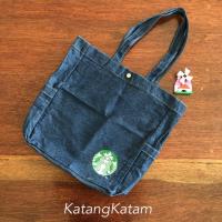 ราคา ส่งต่อ‼️กระเป๋าผ้ายีนส์ starbucks (มือ 2) (2535626725)