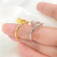 ราคา แหวนเงินแท้92.5%ชุบทอง18k/ชุบทองคำขาว ลาย ตะปูฝังเพชรสวิส ขนาด 9.2*2.1 mm. (43055016297)