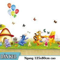 ราคา รูปลอกตกแต่งหมีพูห์ สนุกสนานกับเพื่อน (41458836508)
