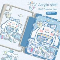 ราคา [iPad Air 4] เคสอะคริลิคใส แบบนิ่ม ลาย Sanrio Jade Guigou พร้อมช่องใส่ปากกา สําหรับ iPad Air5 Gen9 gen10 iPad Gen8 Gen7 iPad gen6gen5 iPad 2021 Pro11 iPad Mini 6 iPad (20784583319)