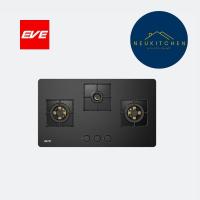 ราคา EVE เตาแก๊ส 3 หัว แบบฝัง ฐานกระจกนิรภัย HB78-3BBTA/BG (8851737035726) (28427615640)