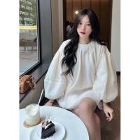 ราคา เดรสเบบี้ดอลล์ผ้าไหมแขนพอง ชุดเซ็ทป้ายดอกเคมีเลียกางเกงขาสั้น (28404856629)