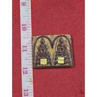 ราคา พระสมเด็จหยกแดงพิมพ์คู่ปิดแผ่นทองคำแท้ปี 2411 หลวงปู่โตกรุวัดพระแก้วปลุกเสกของแท้หายาก (46051430027)