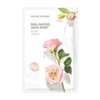 ราคา 40 Nature Republic REAL NATURE ROSE MASK SHEET (3436231349)