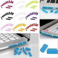 ราคา Macbook Retina Pro Air ยางซิลิโคนป้องกันฝุ่นปลั๊กฝาครอบพอร์ตชุด 9 ชิ้น (26767017906)