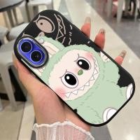 ราคา เคสสำหรับ iPhone 16 Pro Max 16 Plus 15 Pro Max 15 Plus เคสโทรศัพท์สัตว์ประหลาดน่ารักกันกระแทกกลมและอ้วน (40805957144)