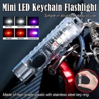 ราคา 3PCS MINI แบบพกพาชาร์จไฟฉาย LED USB-C LED MINI พวงกุญแจไฟท้ายแม่เหล็ก Uv Light มัลติฟังก์ชั่นไฟฉายแบบพกพา Camping ไฟ (41652343506)