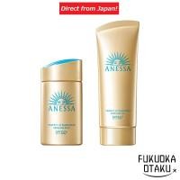 ราคา Anessa Perfect UV Skin Care Milk NA 60ml/Skin Care Gel NA 90g SPF50+/PA++++ [Sunscreen for face and body]【Direct from Japan】 (26753837044)