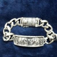 ราคา เลสข้อมือเงินแท้ 92.5 (819155811)