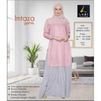 ราคา พร้อม! สีชมพู LUBI IMTAZA GAMIS ดั้งเดิม (9628112719)