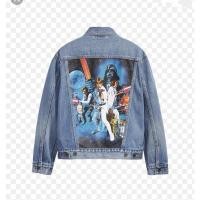 ราคา Levi’s Star Wars Trucker Jacket แจ็คเก็ต Levi’s รุ่น Collection Star Wars Premium Quality Red Tab Big E สินค้าลิขสิทธิ์ (19932553968)