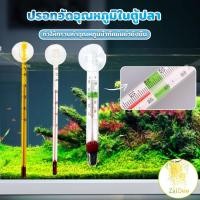 ราคา เทอร์โมมิเตอร์ตู้ปลา ปรอทวัดอุณหภูมิน้ำในตู้ปลา แบบติดกระจก วัดอุณหภูมิของน้ำ Aquarium Thermometer (24257191740)