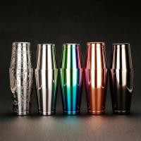 ราคา Bar Cocktail Shaker Boston Shaker: 2-piece Set: 18oz Weighted & 25oz Weighted Professional Bartender Cocktail Shaker- (24337072949)