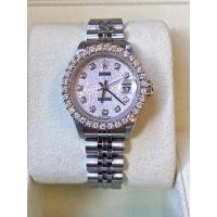 ราคา Rolex Datejust Lady 26 mm. หน้าคอมเงินหลักเพชรขอบเพชร กล่องใบเซอร์ครบ (10168887503)