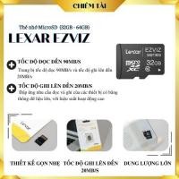ราคา Lexar EZVIZ MicroSD การ์ดหน่วยความจํา (32GB - 64GB) (28190041506)