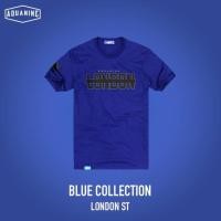 ราคา AQUANINE เสื้อยืดผู้ชาย เสื้อยืดผู้หญิง รุ่น LONDON ST(สีน้ำเงิน) มินิมอล สตรีท ลิขสิทธิ์แท้ (52075417)