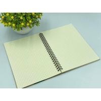 ราคา สมุดปกน้ำตาลสันห่วง A5 สมุดเส้นกริด 80แผ่น/75แกรม (4049914274)