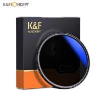 ราคา K&F CONCEPT 82 มม.Ultrathin Variable ND Filter ND2 to ND400 ปรับ Neutral Density ใช้งานร่วมกับ Canon EF 24-70 มม.f/2.8L II USM, 16-35 มม. III USM เลนส์ 2026 (53905844964)