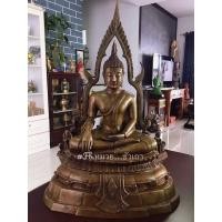 ราคา พระพุทธชินราชเนื้อทองเหลืองหน้าตัก 9 นิ้ว (10715511354)