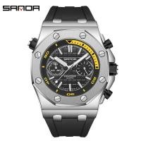 ราคา 2024 Fashion Sports Sanda Sanda นาฬิกาข้อมือควอทซ์ผู้ชายเรืองแสงรุ่นใหม่นาฬิกาข้อมือควอทซ์สำหรับผู้ (26312097553)