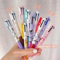ราคา ถูกสุด มีลายมาใหม่ล่าสุด ปากกา Uni Jetstream 3 สี sanrio disney ปากกาญี่ปุ่น ลิขสิทธิ์แท้ ปากกาลูกลื่น (500795101)