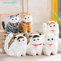 ราคา AEROZAP ตุ๊กตาแมวมีเสียง, Creative สบายตุ๊กตาแมวจําลองของเล่น, Kawaii Fluffy น่ารักตุ๊กตาสัตว์ตุ๊กตานุ่มตุ๊กตาของขวัญอีสเตอร์ (55053100647)