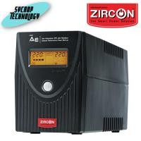 ราคา เครื่องสำรองไฟ ZIRCON Line Interactive UPS 1000VA/550W รุ่น AE 1000VA/550W ประกันศูนย์ (20949526364)
