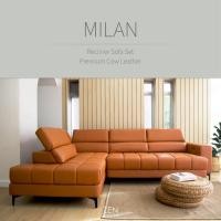 ราคา ZEN Collection Recliner Sofa Set รุ่น MILAN โซฟา แอลเชฟ ปรับนอน ไฟฟ้า 3ที่นั่ง (15199031998)