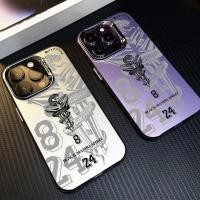 ราคา เคสโทรศัพท์ซิลิโคนแข็ง ใช้ได้กับ iPhone 11 13 12 14 15 Pro MAX 14 7 Plus XR XSMAX หมายเลข 24 เคสป้องกันกระแทก NBA Mamba (25739008288)